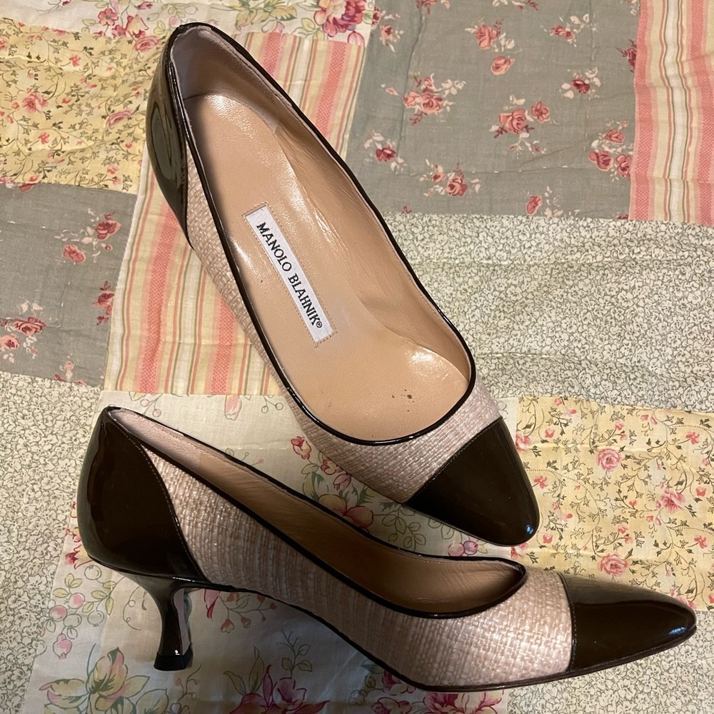 Manolo Blahnik Kitten heels